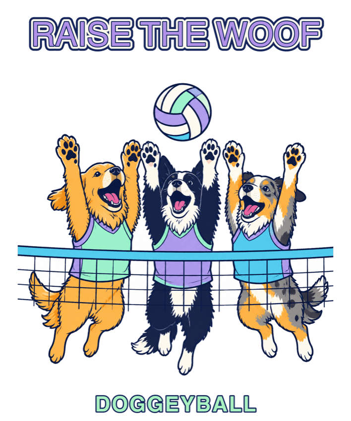 Raise the Woof — the print design