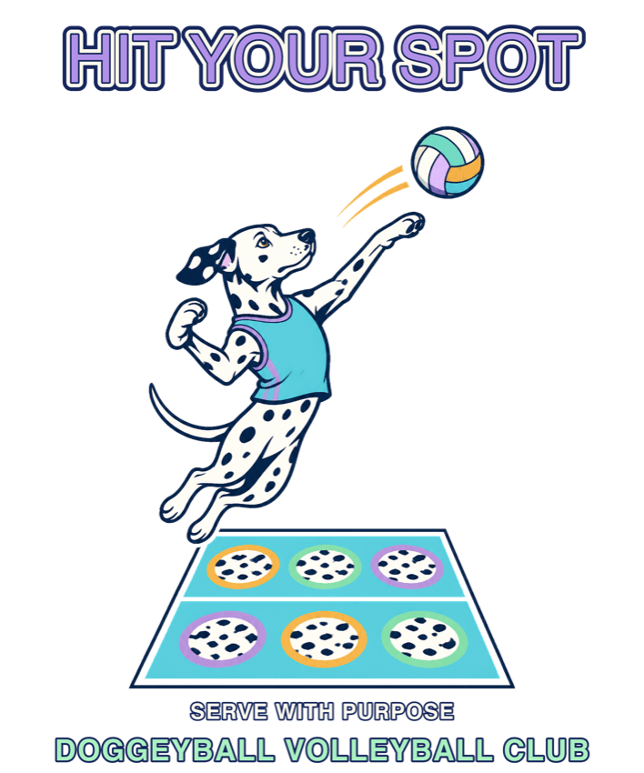 Hit Your Spot — the print design