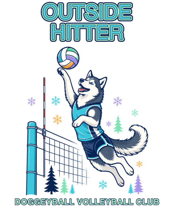 Outside Hitter — the print design